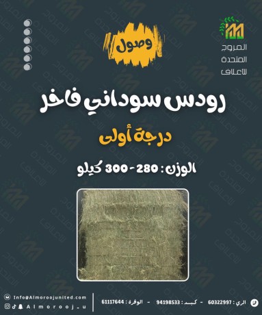 رودس سوداني درجة أولى 250 - 270 كيلو